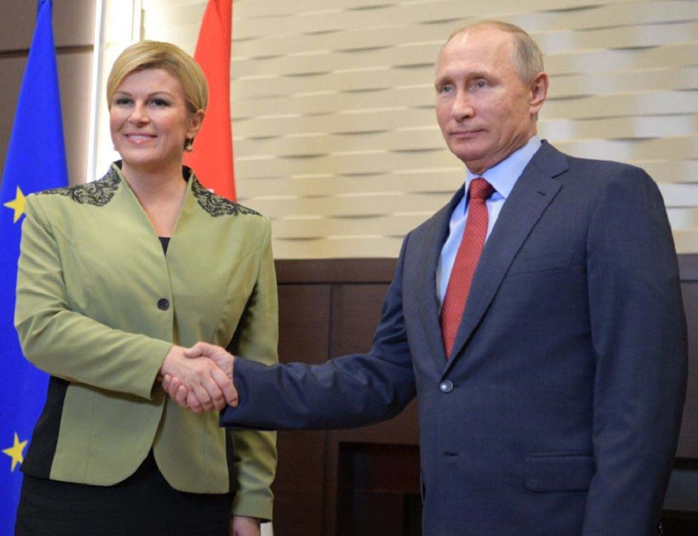Putin i Kolinda,TVIT